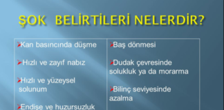 Şok belirtileri nelerdir