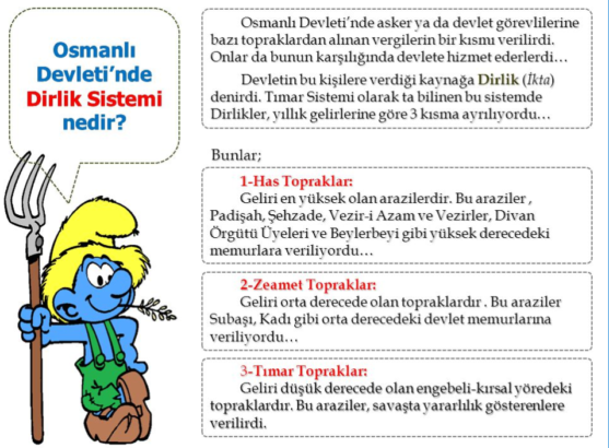 Dirlik ve tımar sistemi nedir?